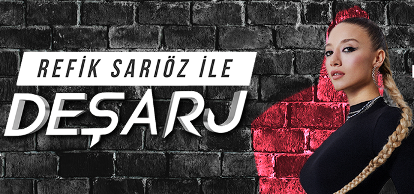Aleyna Kalaycıoğlu, Refik Sarıöz ile Deşarj'a konuk oluyor!